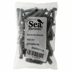 Sea Harvester Pinch On Sinkers Qty 50
