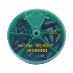 Kilwell Worm/Bullet Sinker Pack 29pc