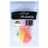 White Label Plastilite Round Bobber Float Red/Yellow 2in Qty 2 -Kilwell Rods Sales 144841 1
