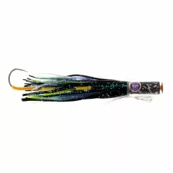 Pakula Paua Hothead Zipper Rigged Game Lure 194mm Black Betty
