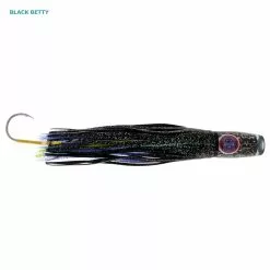 Pakula Paua Hothead Smoking Jo Game Lure 441mm - Rigged Black Betty