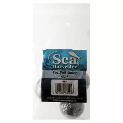 Sea Harvester Ball Sinkers Bulk Pack 8oz Qty 3