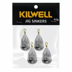 Kilwell Tear Drop Swivel Sinkers Pack 42g Qty 4