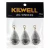 Kilwell Tear Drop Swivel Sinkers Pack 56g Qty 3