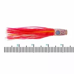 Pakula Paua Hothead Tuna Lure 13.5in Smoking Joe Pink Over White -Kilwell Rods Sales 77676 4 n