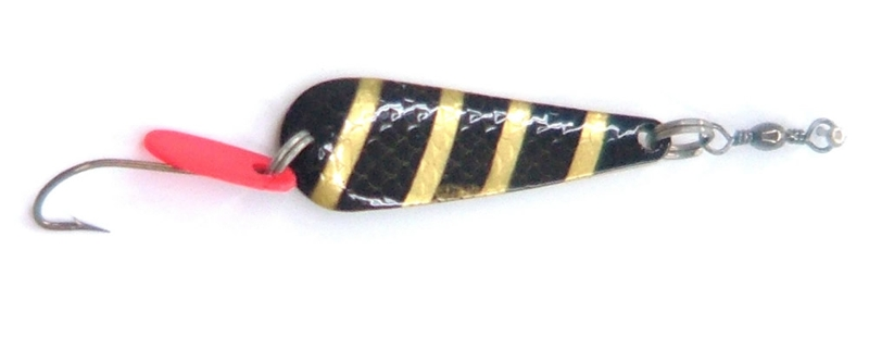 Kilwell NZ Glimmy Single Hook Spinner Lure 7g Zebra Qty 2 3 Kilwell NZ Glimmy Single Hook Spinner Lure 7g Zebra Qty 2