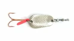 Kilwell NZ Zed Spinner 12g Silver Treble Hook Qty 2