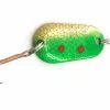 Kilwell NZ Zed Spinner Lure Treble Hook Green Gold 7g Qty 2 -Kilwell Rods Sales ZED7GGT