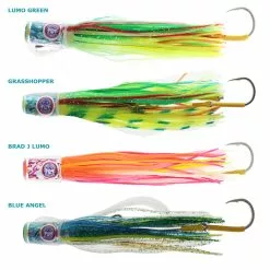 Pakula Paua Hothead Micro Sprocket Game Lure 186mm - Rigged