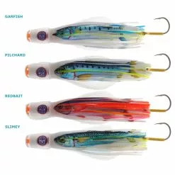 Pakula Paua Pearl Jet Mini Sprocket Lure 240mm - Rigged