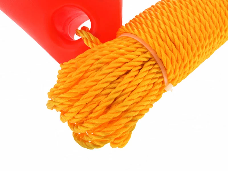 Nacsan Hard Plastic Float And Rope Pack 22.86cm 3 Nacsan Hard Plastic Float And Rope Pack 22.86cm